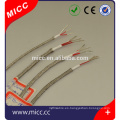 Cable de termopar MICC pt100 rtd